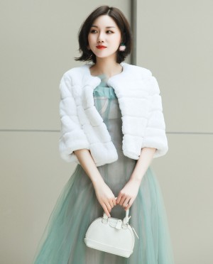 Rex Rabbit Fur Bolero
