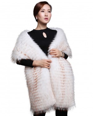 Raccoon Fur Shawl