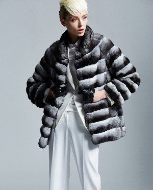 Chinchilla Fur Coat