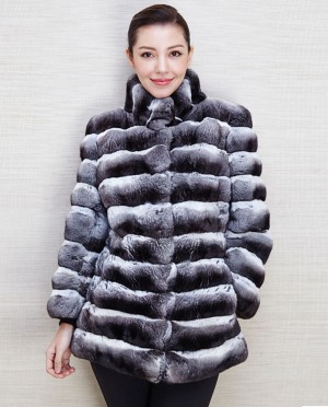 Chinchilla Fur Coat