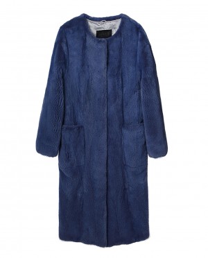 Mink Fur Long Coat