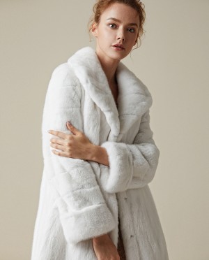 Long Mink Fur Coat