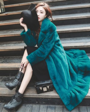 3/4 Length Mink Fur Coat
