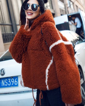 Merino Shearling Sheep Fur Coat