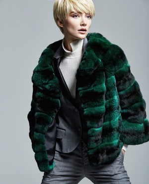 Chinchilla Fur Jacket