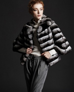 Chinchilla Fur Jacket