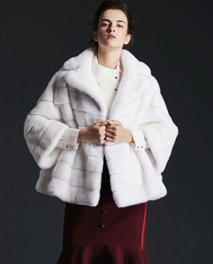 Mink Fur Cape Jacket