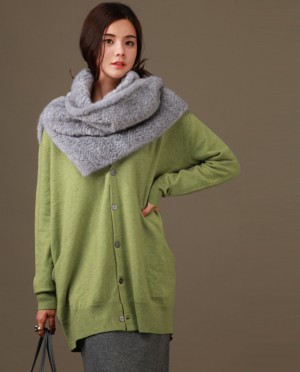 Knitted Mink Fur Capelet
