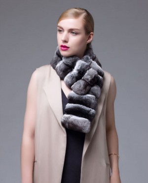 Chinchilla Fur Scarf