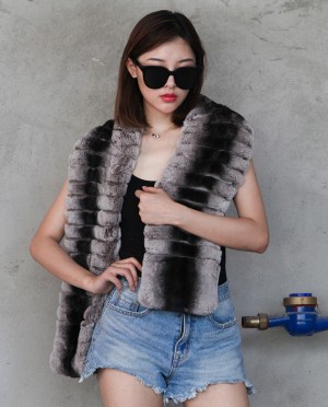 Rex Rabbit Fur Scarf