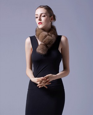 Sable Fur Scarf