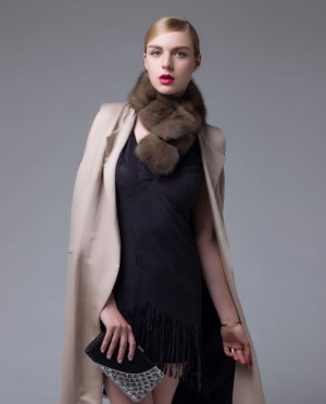 Sable Fur Scarf
