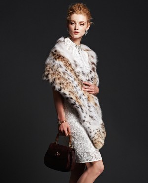 Lynx Fur Shawl
