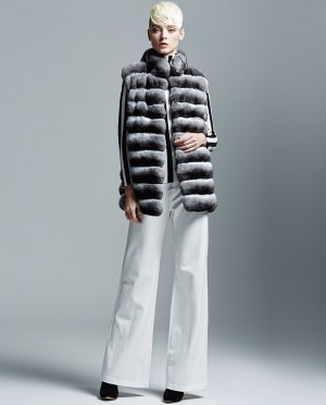Chinchilla Fur Vest