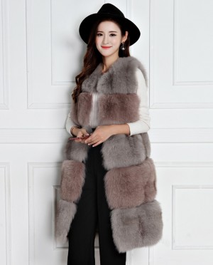 Real Fox Fur Gilet