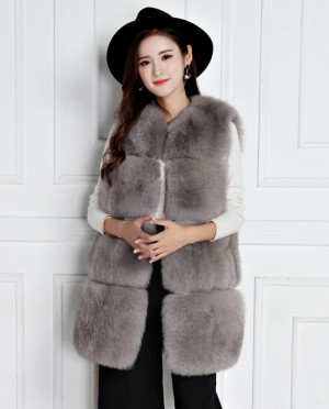 Real Fox Fur Gilet