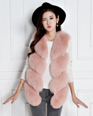 Real Fox Fur Gilet