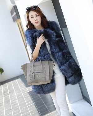 Silver Fox Fur Gilet