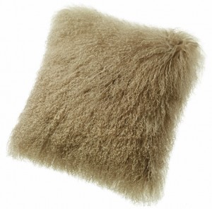 mongolian lamb pillows