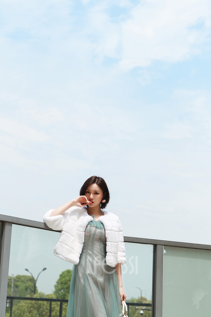 Rex Rabbit Fur Bolero 0104-2
