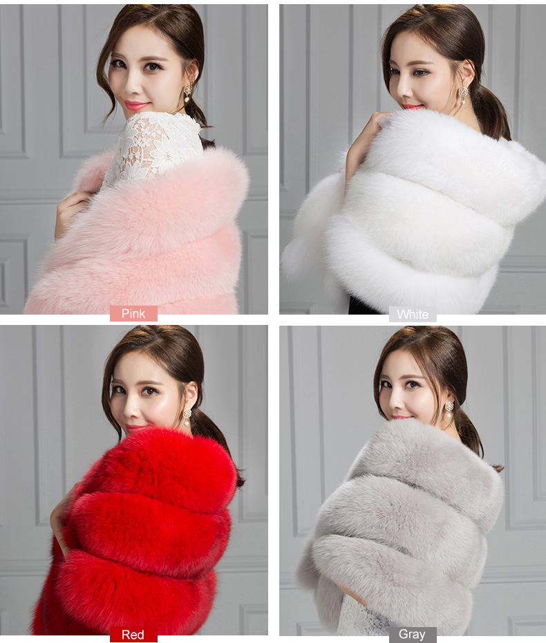 Fox Fur Cape 807 Details 1