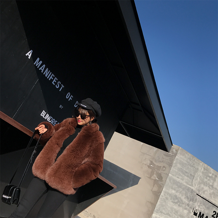 Fox Fur Coat 007 Details 26