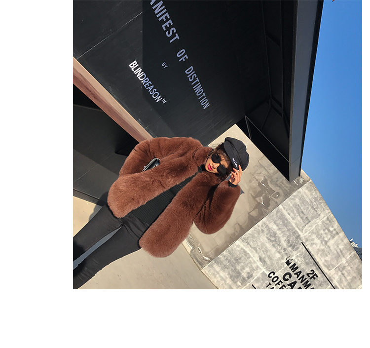 Fox Fur Coat 007 Details 28