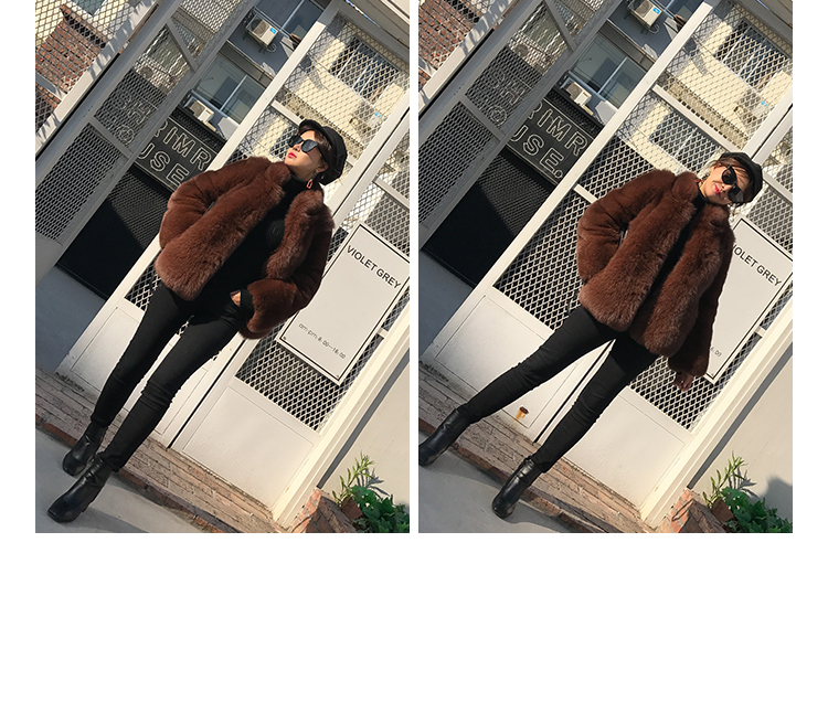 Fox Fur Coat 007 Details 29