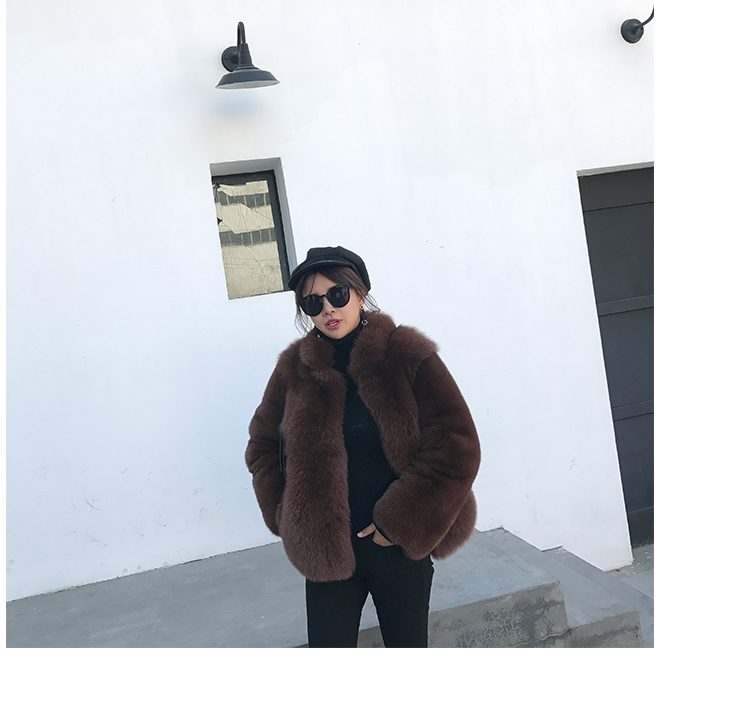 Fox Fur Coat 007 Details 19