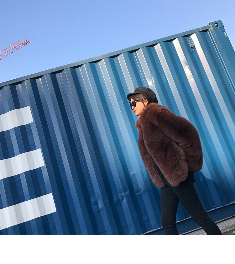 Fox Fur Coat 007 Details 17