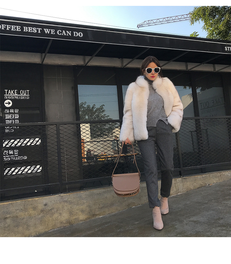 Fox Fur Coat 007 Details 9