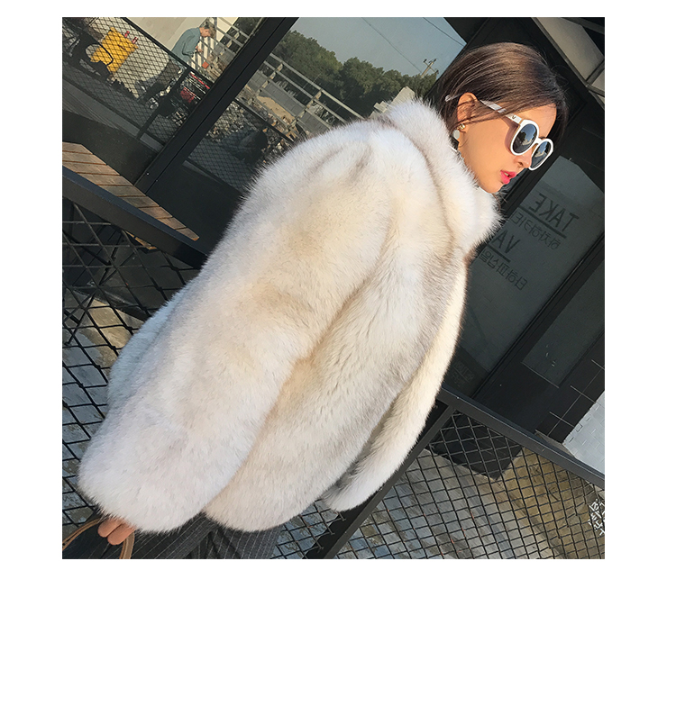 Fox Fur Coat 007 Details 12