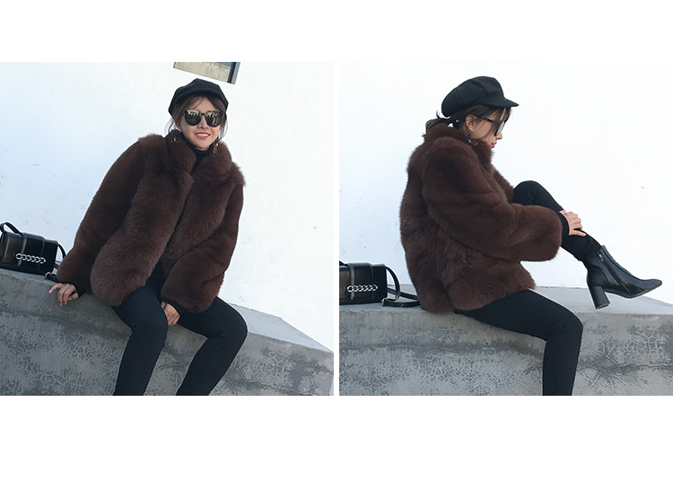Fox Fur Coat 007 Details 22