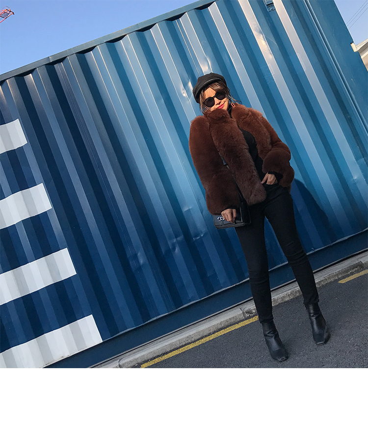 Fox Fur Coat 007 Details 16