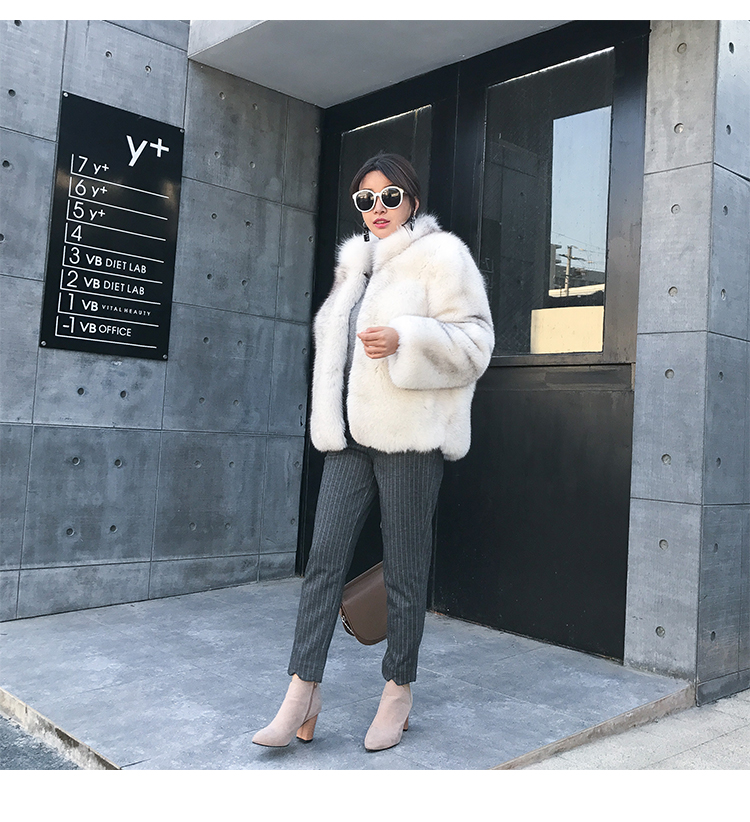 Fox Fur Coat 007 Details 6