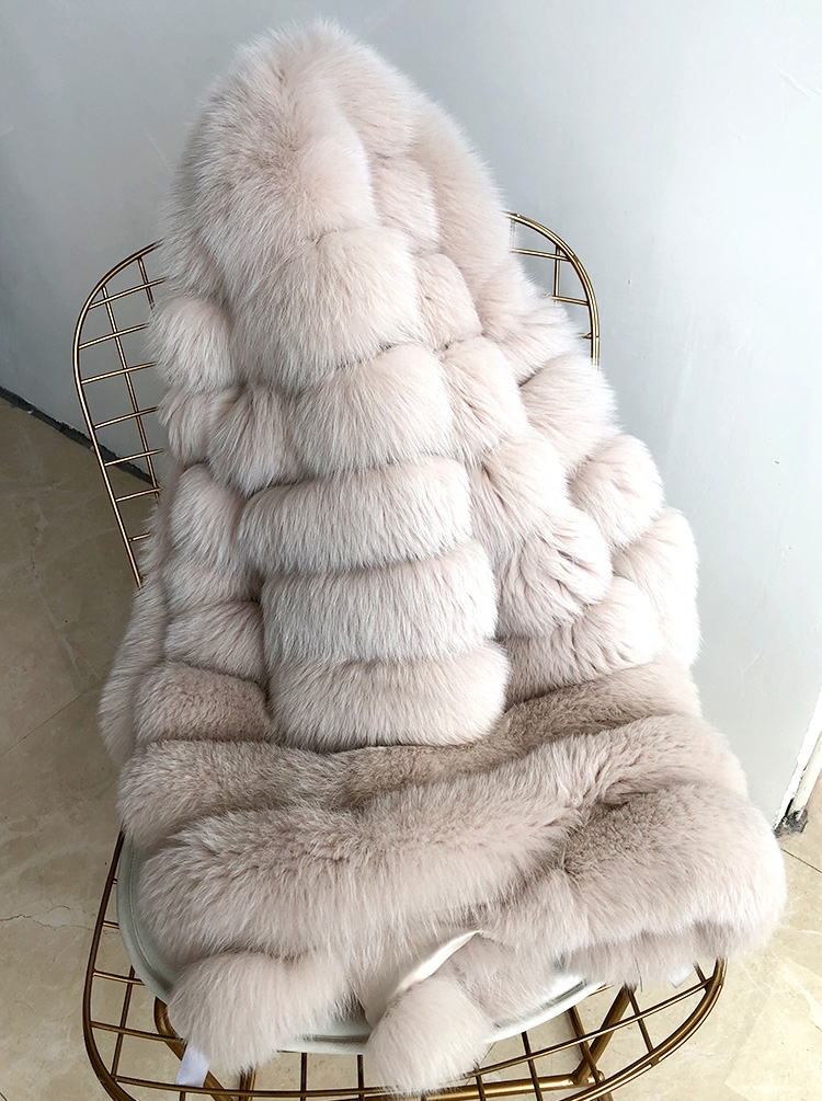Fox Fur Coat 266 Details 5