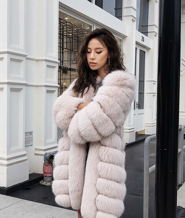 Fox Fur Coat 266 Details 9