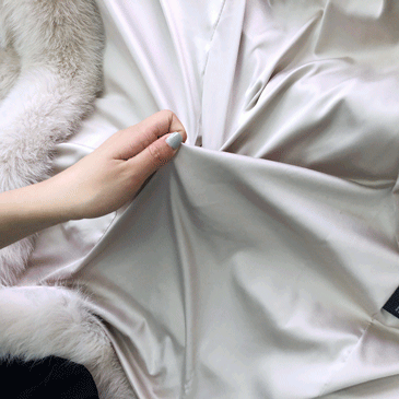 Fox Fur Coat 266 Details 20