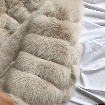 Fox Fur Coat 266 Details 21