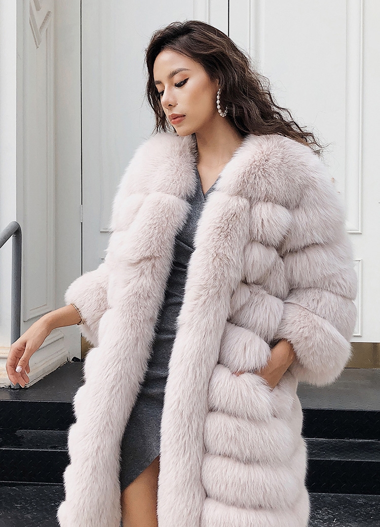 Fox Fur Coat 266 Details 3