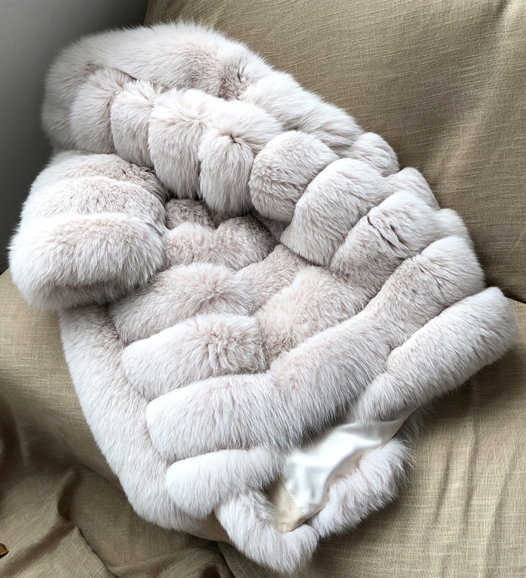 Fox Fur Coat 266 Details 6