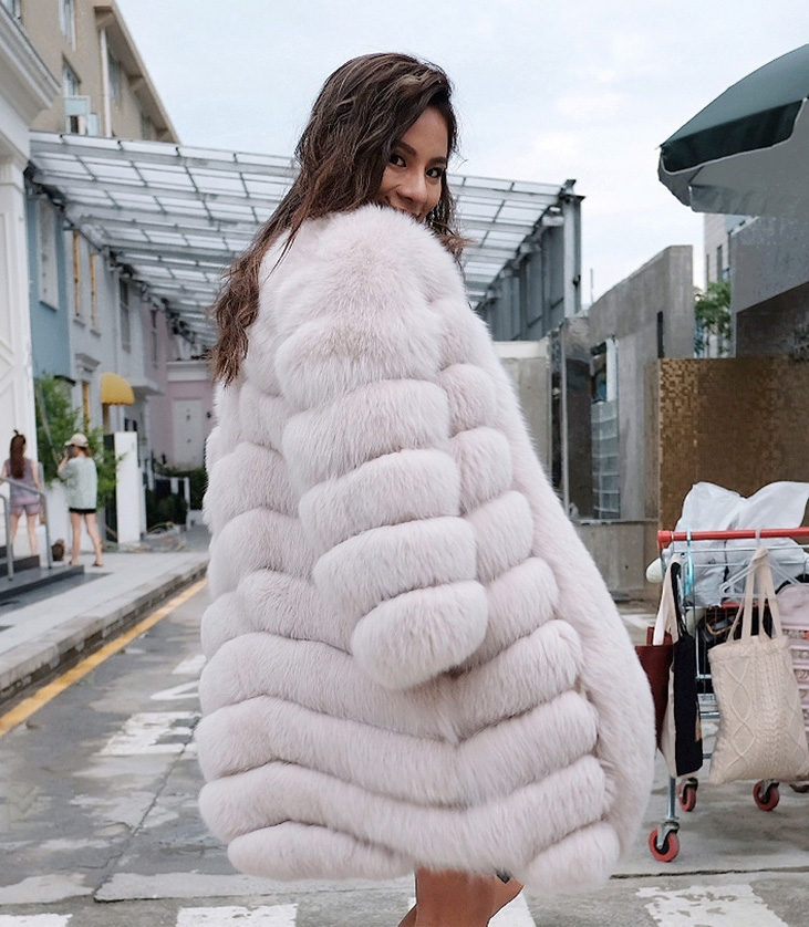 Fox Fur Coat 266 Details 14