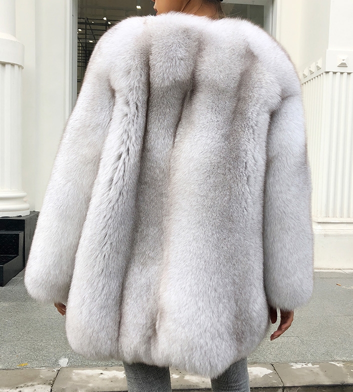 Fox Fur Coat 267 Details 13
