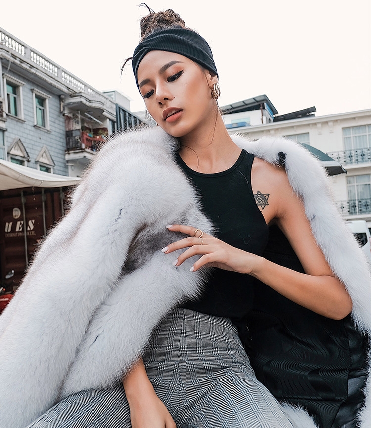 Fox Fur Coat 267 Details 2