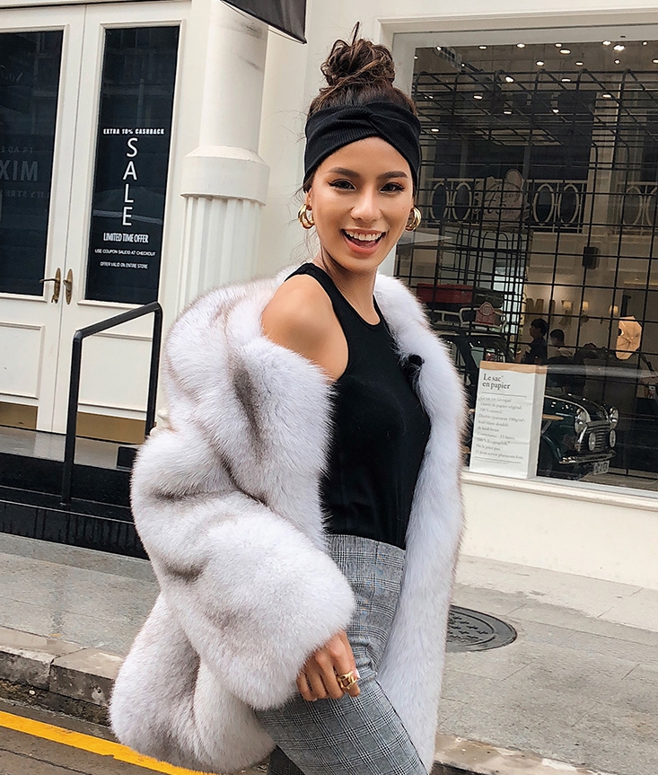 Fox Fur Coat 267 Details 7