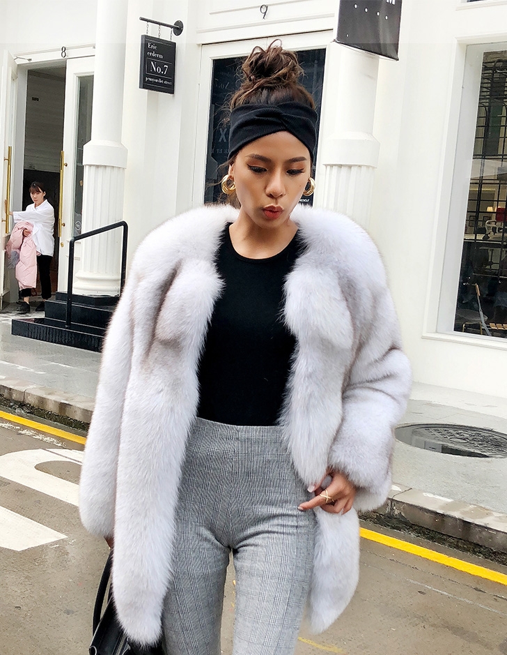 Fox Fur Coat 267 Details 12