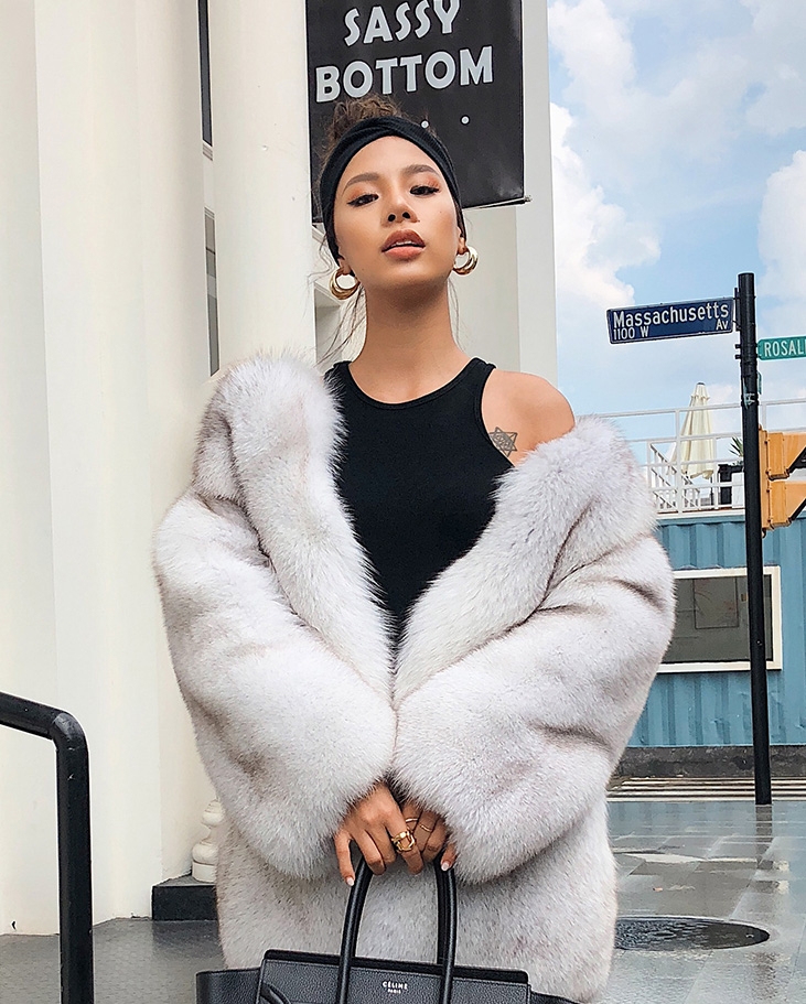 Fox Fur Coat 267 Details 6