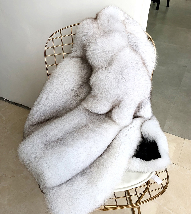 Fox Fur Coat 267 Details 22