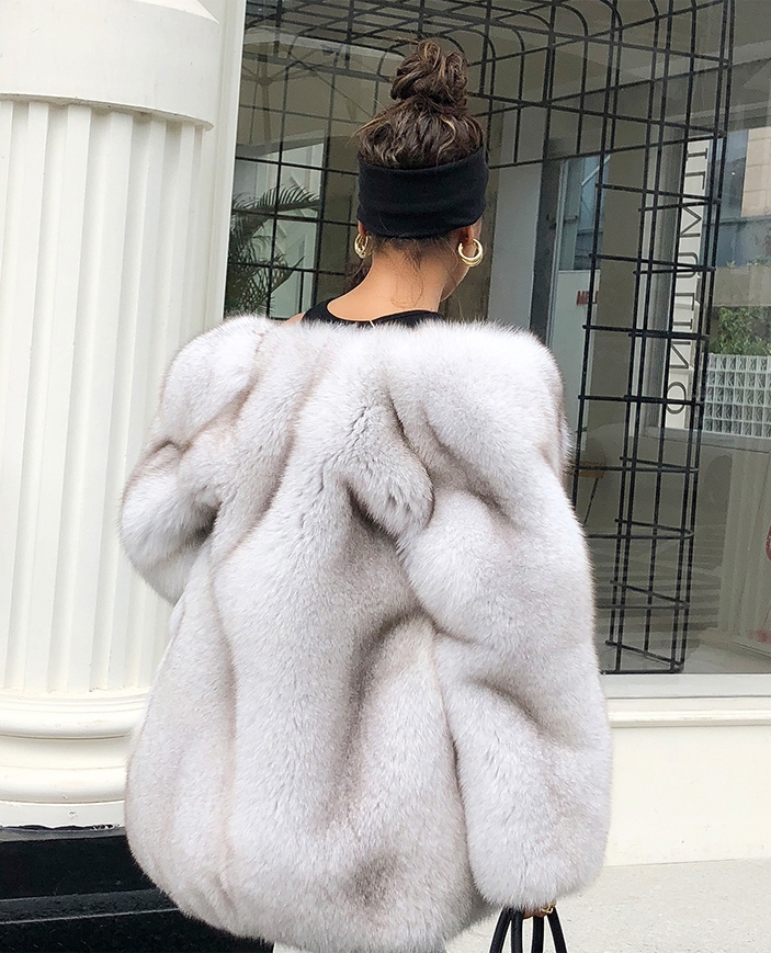 Fox Fur Coat 267 Details 10