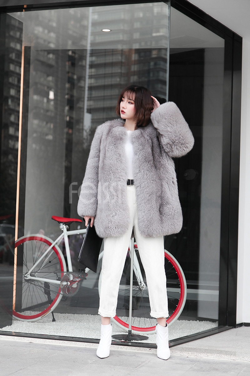 Fox Fur Coat 267b-1w
